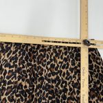 J.Crew Skirt Women 4 Brown Black Cheetah Animal Print Mini Pleated Photo 8