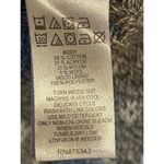 Yes Lola Hooded Cropped Knit Sweater Gray Lined Hood Pom Poms Size Large (5365) Photo 4