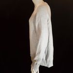 Max & Mia  Gray Crew Neck Front Seam Sweater (M) Photo 4