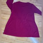 August Silk  women’s Velvet Applique Casual long sleeve Top w/Flutter cuffs|Sz:M Photo 8