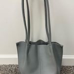 Portland Leather Devan Bucket Tote Gray Photo 0