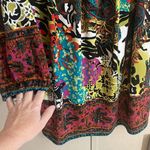 ECI Beige  medium animal print floral boho dress Photo 2