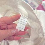 Eileen Fisher HIGH RISE WHITE STRETCHY STRAIGHT LEG JEANS 8 Photo 4