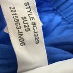 J.Crew Drop Waist Eyelet Midi Skirt Bright Grotto Blue A Line Cotton Small NWT Photo 11