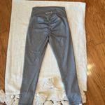 ECHT  gray high waist leggings with scrunch detail in the back. Photo 4