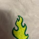 Obey  small tank top off white with stickers Photo 1