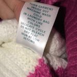 Pim + Larkin 🇺🇸  Wool Blend Pink Striped Sequin Collar Sweater Photo 4