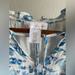 House of Harlow  1960 Blue White Floral Mini Dress, Long Sleeves Women's … Photo 8