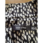 Doe & Rae  Button-Front Shirt Long Sleeve Size Medium Polyester Business Casual‎ Photo 7