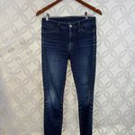 Koral  Skinny Mid Rise Stretch Jeans Size 27 Dark‎ Wash Denim in Shade Photo 4