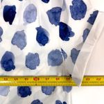 NWT Noracora Blue & White Scalloped V Photo 4
