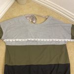 Women’s Long Sleeved Sweater with Ribbon Detail Size Small Gray Photo 5