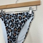 Beach Riot NEW  X Free People Leopard Print High Rise Bikini Bottoms Photo 2
