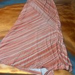 Peruvian Connection  Meloni Cream Circe Stripe Maxi Dress medium orange white Photo 8