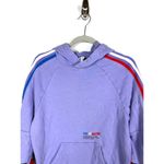 Adidas original embroidered purple tricol hoodie Photo 1