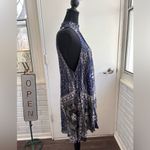 Free People Beaux Bandana Print High Neck Slip Dress Photo 2