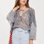 Topshop flowy cute blouse top Photo 0