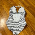 Sperry Blue and White One Piece Swimsuit Nautical Design Photo 5