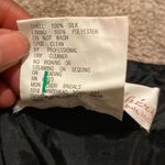 Mon Cheri  Bridals Black Sequin Beaded Two Piece Top & Pants Set SIZE 38 Photo 2