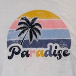 P.J. Salvage  “Paradise” Graphic Tee – Ivory – Size M Photo 7
