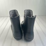 London Fog  Women’s Black Rain Boots Size 10.5 Photo 4