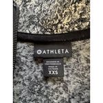 Athleta  Shanti Salutation‎ Textured Full Zip Jacket Moonflower Black Size XXS Photo 2