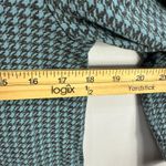 J Jill Ponte Knit Top Womens S Blue Geometric Print Casual Office Wear Photo 6