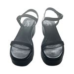 Seychelles ANTHROPOLOGIE  Rest Assured Heeled Leather Sandal Black Sz 6 Photo 3