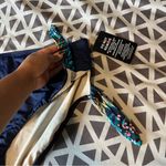 Swimsuits For All Navy Blue Tie‎ Sides Women's Swim Bottoms Size 20 Plus Photo 2