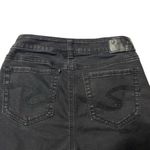 Silver Jeans Suki Skinny Fluid Denim Black Size 27 Photo 7