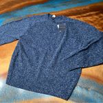 Vintage Northern Isles Marled Blue Wool blend sweater made in Korea Size L Photo 0