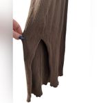 Heartloom  CURTIS Mock Neck Rib Sweater Knit Sleeveless MIDI Dress Photo 4