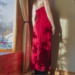 Laundry by Shelli Segal Strapless Red Maxi Dress Photo 9