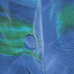 Liz Baker  L Blue Green Tunic Button Down Top Photo 8