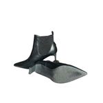 Just Fab Black Lumi Bootie Photo 9