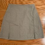 Brandy Melville  Green Pencil Mini Skirt with Slit Photo 0