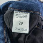 Just Black Boutique  Dark Wash High Rise Skinny Jeans 29 Photo 5