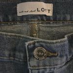 Ann Taylor LOFT Plus Size 14 32 High Waist Straight Crop Jeans Distressing Photo 2