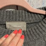 Everlane NWT  The Felted Merino Cropped Cable Sweater Photo 3