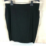 Bar III Black Ribbed Knit Pencil Skirt NWT Size XXL Photo 6