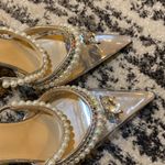 Mach & Mach  Diamond of Elizabeth Imitation Pearl Pointed Toe Mule size 39.5 Photo 9