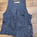 ZARA  Women’s Denim Vest Photo 0