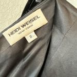 Heidi Weisel Womens Wide Leg Black Silk Velvet Pants Size 8 Fully Lined Holiday Photo 5