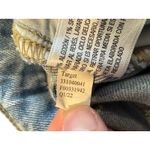 Wild Fable  Super High Rise Mom Jeans Size 8 Light Wash Distressed Ripped Knees Photo 7