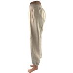 Princess Polly Women's Beige Heart High Waisted Fleece Jogger Sweat Pants Size 4 Photo 1