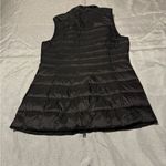 Black Quilted Insulated Vest with High Collar Photo 1