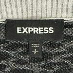EXPRESS Animal Print Sweater Soft Stretch Long Sleeve Pull Over Women’s Small Photo 5