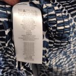 Michael Kors blue and white print top Photo 5