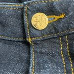Tory Burch Jeans Low Rise Super Skinny Dark Rinse Wash Extra Long Size 28 | 6 Photo 8