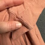 The North Face  Long Sleeve T Shirt Womens XS Peach Crewneck Logo Sleeve Graphic Photo 5